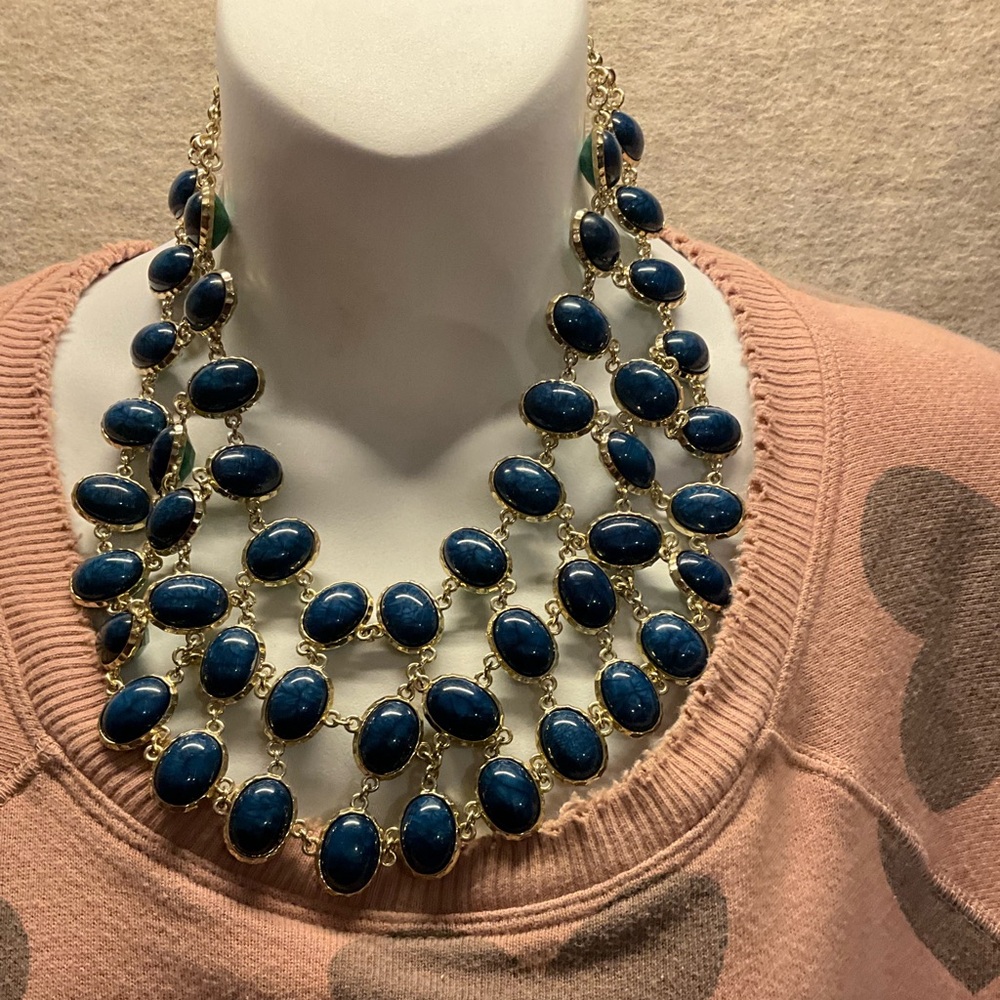 Costume jabot necklace